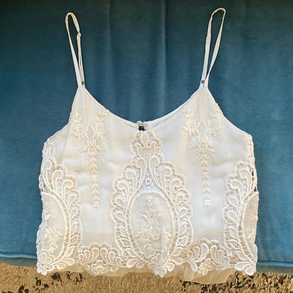 Dolce Vita Jeralyn White Lace Dress XS - Picture 7 of 10